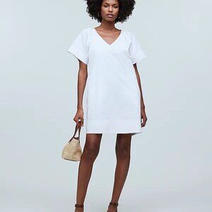 Madewell V-Neck Mini Shirtdress NP093 Size XS